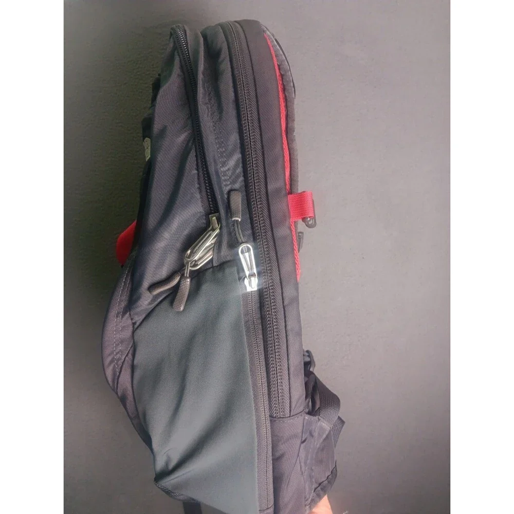The North Face Surge II 2 Black Laptop Backpack Bag Multi Pocket Travel Daypack